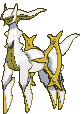 Sprite de Arceus (Electric)