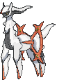 Sprite de Arceus (Fighting)