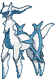 Sprite de Arceus (Ice)
