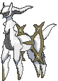 Sprite de Arceus (Rock)