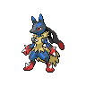 Sprite de Lucario (Mega)