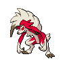 Sprite de Lycanroc (Medianoche)